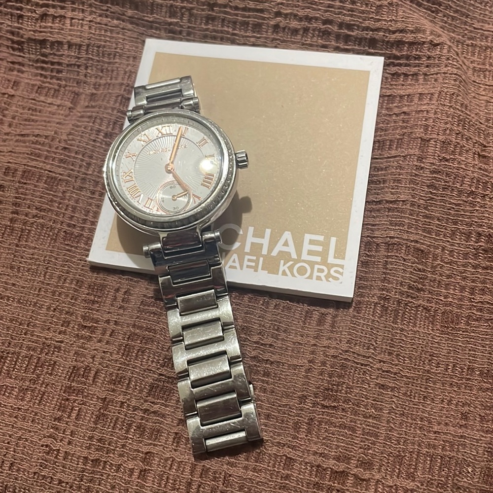 Silver Michael Kors Watch